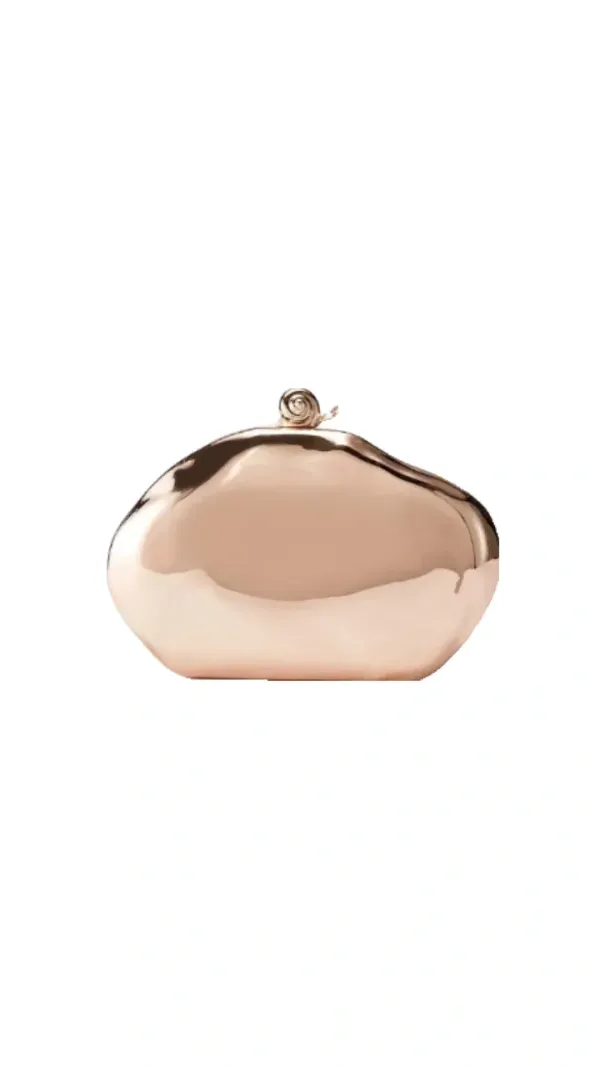 Veloure_Lira_Snail_Pebble_Clutch_-_Luxury_Rose_Gold_Evening_Purse