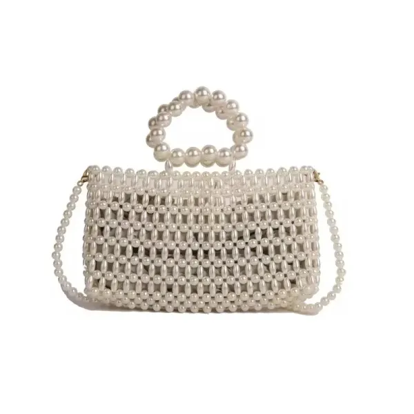 Veloure_Lumina_Hand-Woven_Beaded_Pearl_Top-Handle_Bag