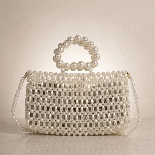 Veloure_Lumina_Hand-Woven_Beaded_Pearl_Top-Handle_Bag