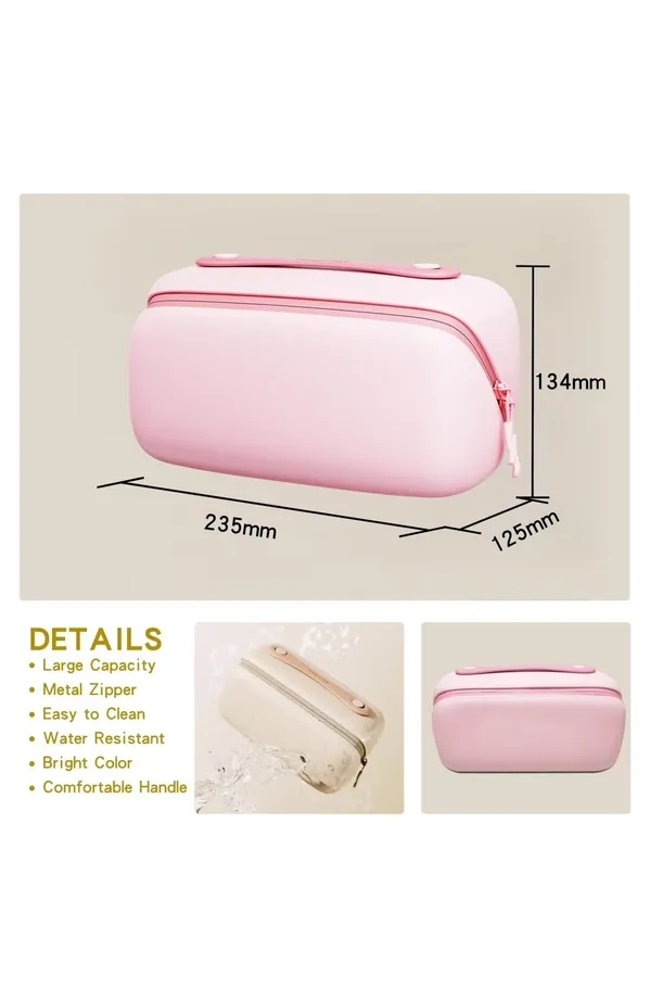 Veloure_Blush_Eva_Structured_Vanity_Organizer_Clutch_For_Women