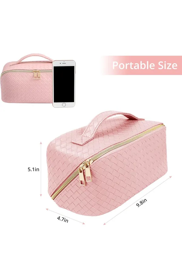 Veloure_Pippa_Woven_Vanity_Case_|_Luxury_Makeup_&_Travel_Pouch