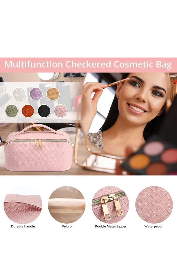 Veloure_Pippa_Woven_Vanity_Case_|_Luxury_Makeup_&_Travel_Pouch