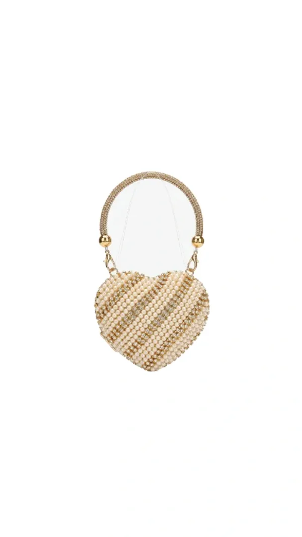 Veloure_Tarika_Pearl_Stripe_Heart_Clutch_|_Luxury_Wedding_Evening_Bag