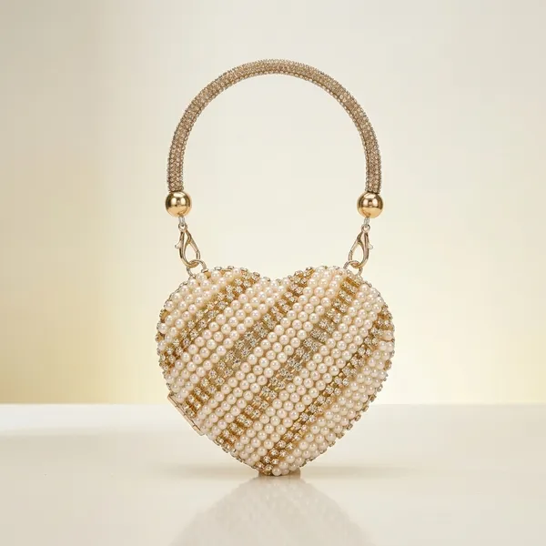 Veloure_Tarika_Pearl_Stripe_Heart_Clutch_|_Luxury_Wedding_Evening_Bag