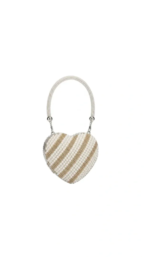 Veloure_Tarika_Pearl_Stripe_Heart_Clutch_|_Luxury_Wedding_Evening_Bag
