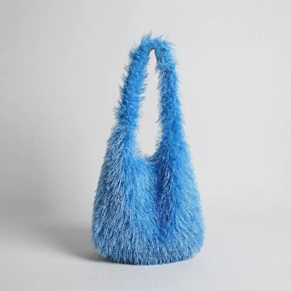 Veloure_Velvet_Cloud_Faux_Fur_Evening_Bag_With_Crystal_Handle