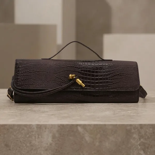 Veloure_Verona_Croc_Clutch_|_Luxury_Structured_East-West_Baguette