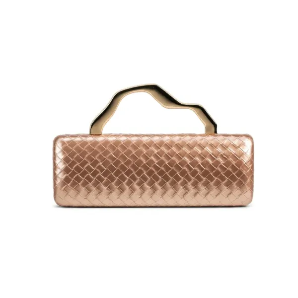 Veloure_Zaria_Woven_Handle_Clutch_Luxury_Metallic_Evening_Minaudiere