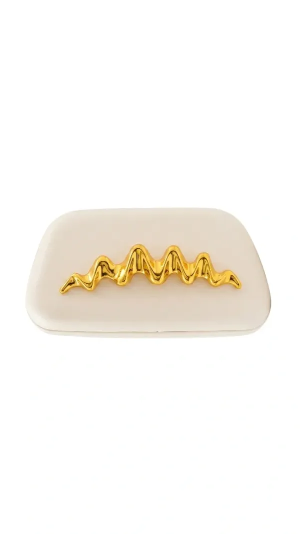 Veloure_Zephyr_Luxury_Statement_Clutch_-_Beige_Bag_With_Gold_Wave_Handle