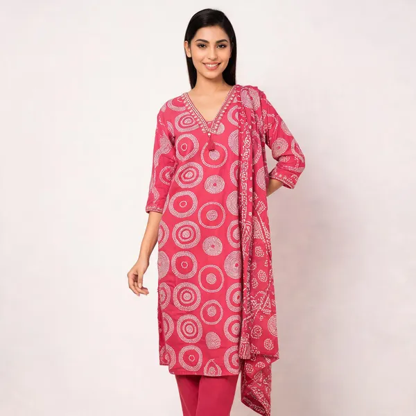Pink_Cotton_Printed_Straight_Kurta_Set_For_Women