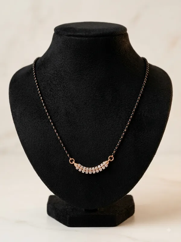 Aarvi_Mangalsutra_–_Rose_Gold_Finish