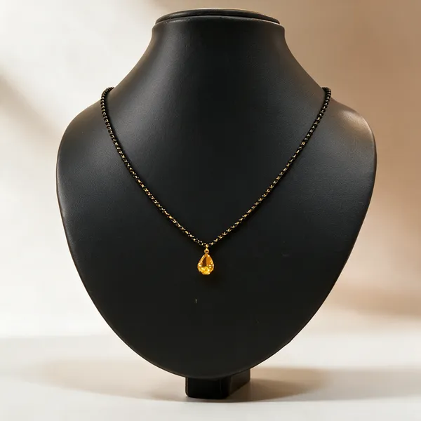 Black_And_Gold_Plated_Cz_Bead_Mangalsutra_For_Women