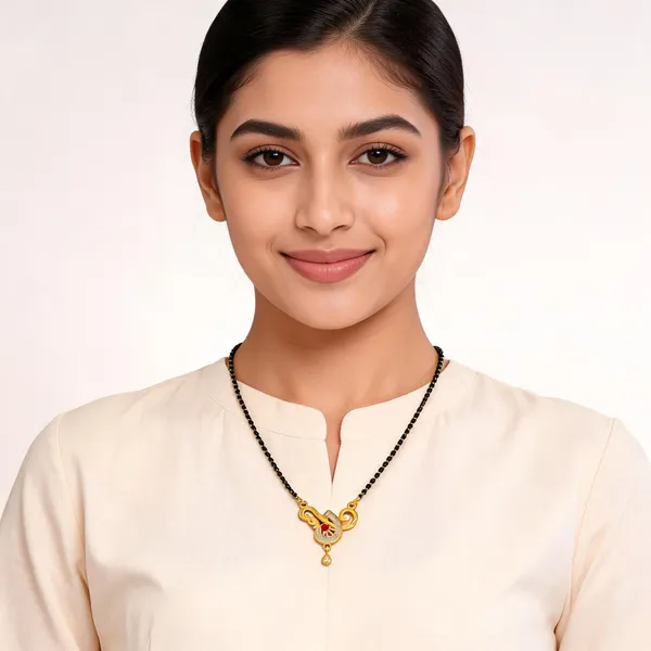 Black_And_Gold_Plated_Brass_Classic_Bead_Mangalsutra_For_Women