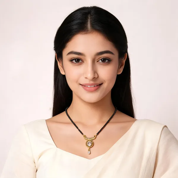 Black_And_Gold_Plated_Brass_Mangalsutra_For_Women