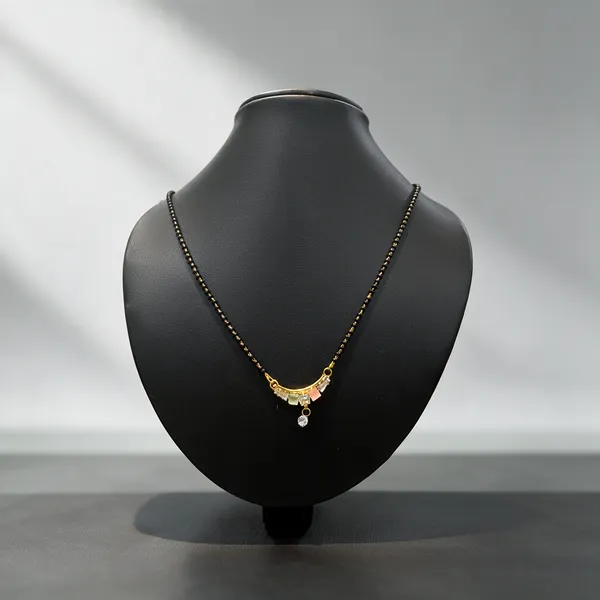 Black_And_Gold_Plated_Brass_Statement_Bead_Pendant_Mangalsutra_For_Women