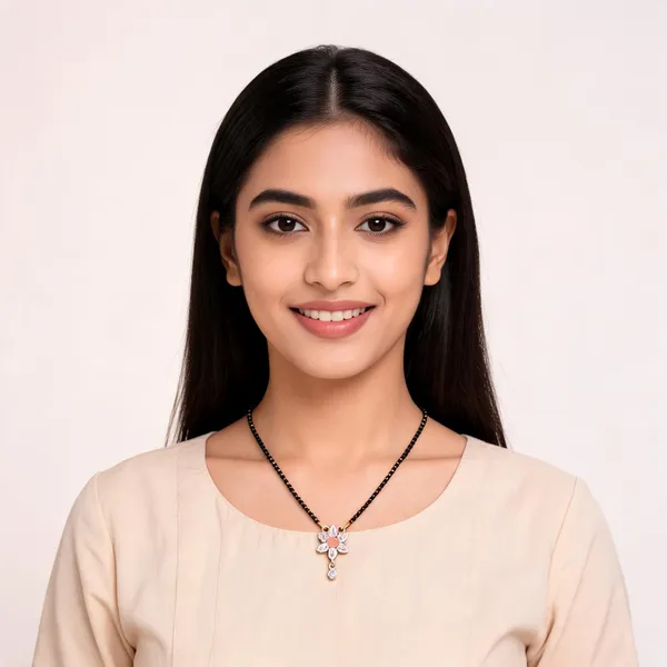 Black_And_Gold_Plated_Brass_Floral_Pendant_Mangalsutra_For_Women