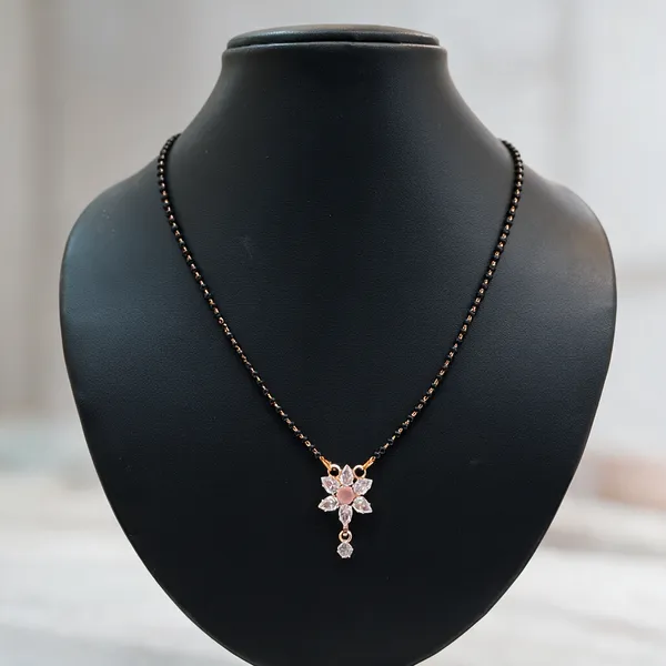 Black_And_Gold_Plated_Brass_Floral_Pendant_Mangalsutra_For_Women