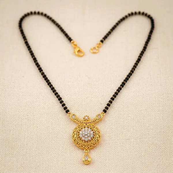 Black_And_Gold_Plated_Bead_Cz_Pendant_Mangalsutra_For_Women