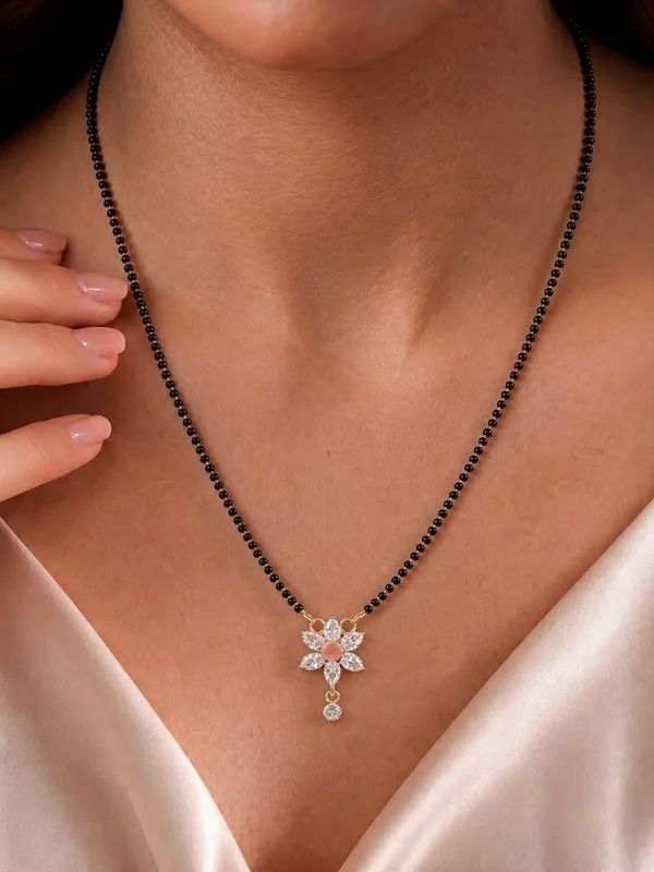 Meera_Mangalsutra_–_Rose_Gold_Finish