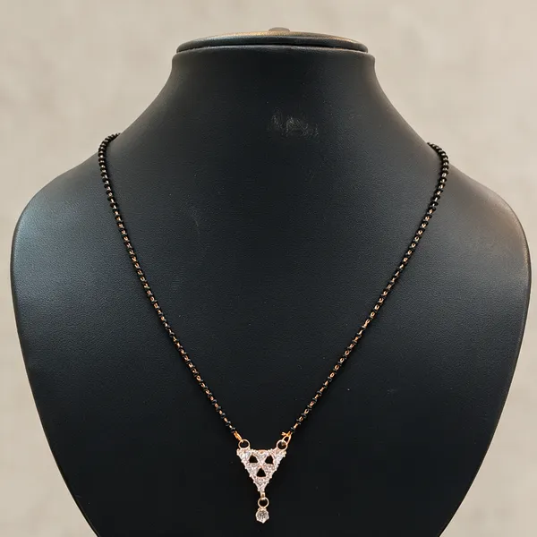 Black_And_Gold_Plated_Cz_Mangalsutra_For_Women