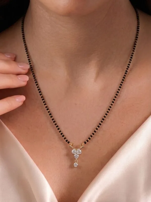 Diya_Mangalsutra_–_Rose_Gold_Finish