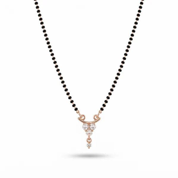Diya_Mangalsutra_–_Rose_Gold_Finish