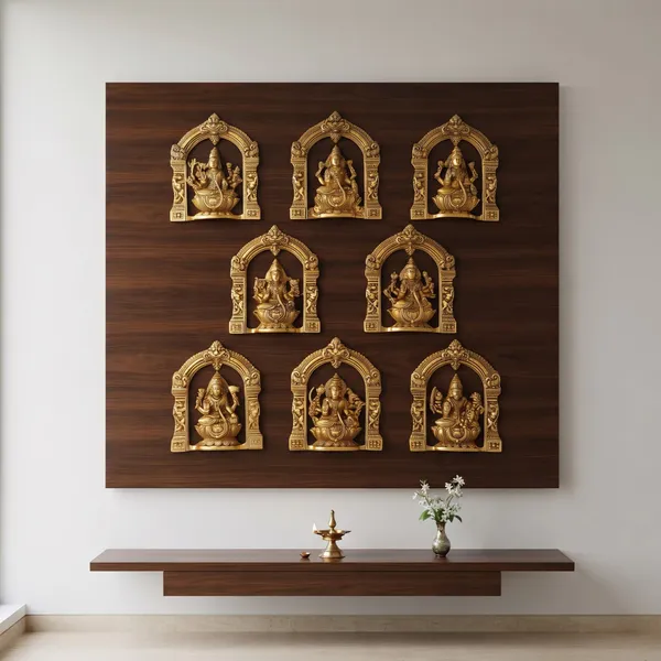 Ashta_Lakshmi_Brass_Wall_Panel_Set_of_8_–_Traditional_Temple_Arch_Design_(9_inches)