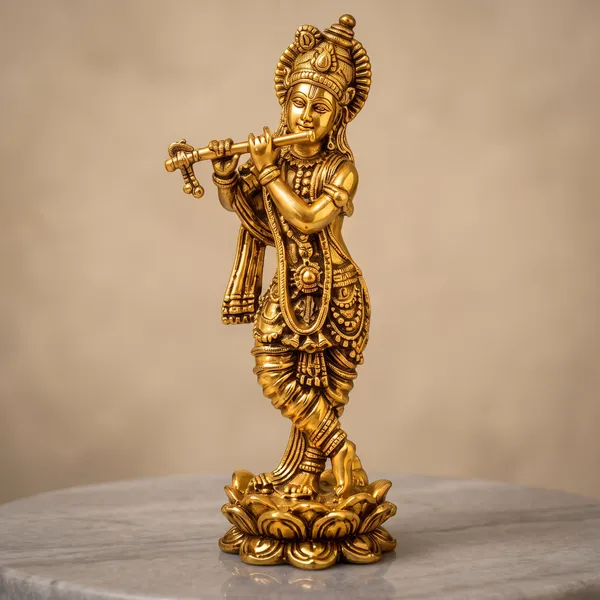 Antique_Brass_Krishna_Idol_Playing_Flute_On_Lotus_Base