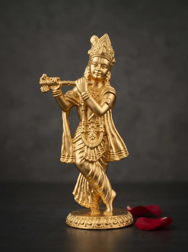 Gold_Brass_Krishna_Idol_Playing_Flute