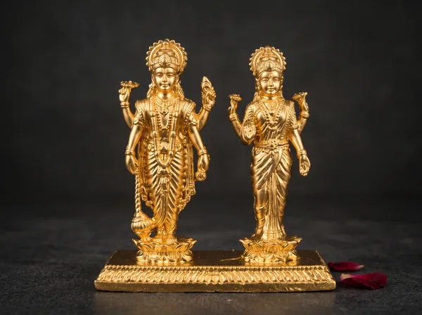 Gold_Brass_Lakshmi_Narayan_Idol_Set_On_Lotus_Base