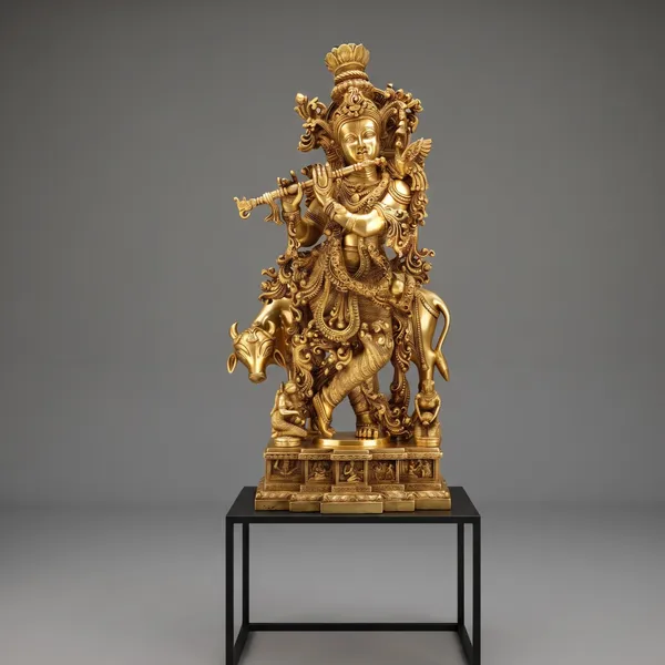 Lord_Krishna_Playing_Flute_Brass_Idol_with_Cow_–_Intricately_Crafted_Murti_(29)