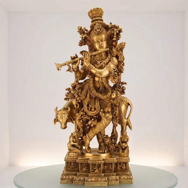 Lord_Krishna_Playing_Flute_Brass_Idol_with_Cow_–_Intricately_Crafted_Murti_(29)