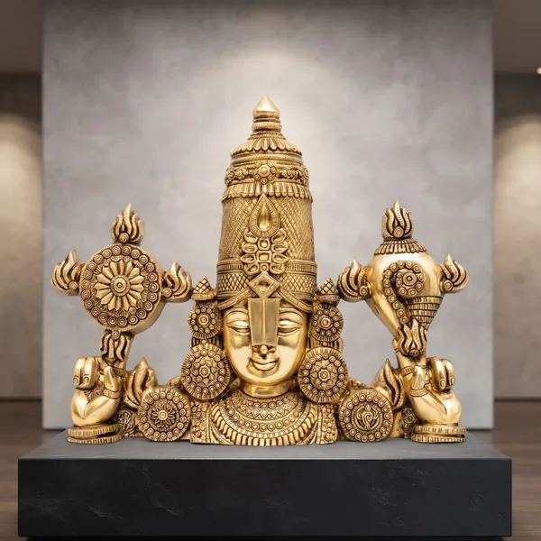 Lord_Venkateswara_Balaji_Brass_Face_Idol_with_Shankha_&_Chakra_(15_inches)