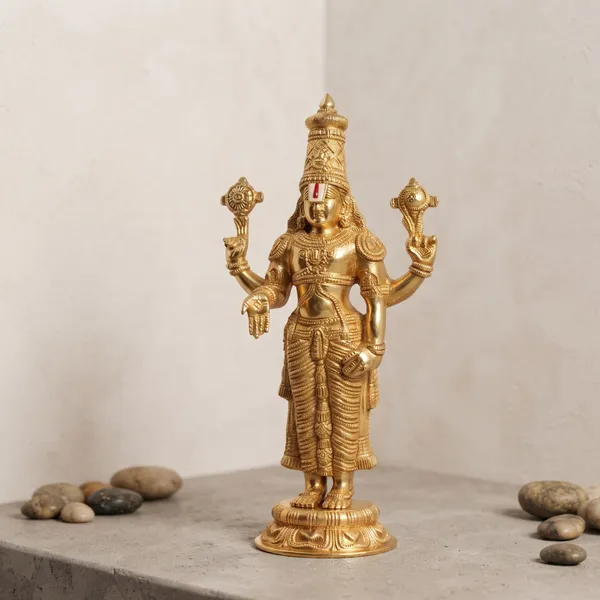 Lord_Venkateswara_Balaji_Brass_Idol_–_Traditional_Standing_Murti_(33)