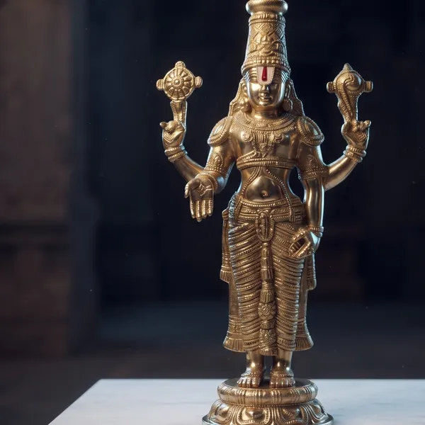 Lord_Venkateswara_Balaji_Brass_Idol_–_Traditional_Standing_Murti_(33)