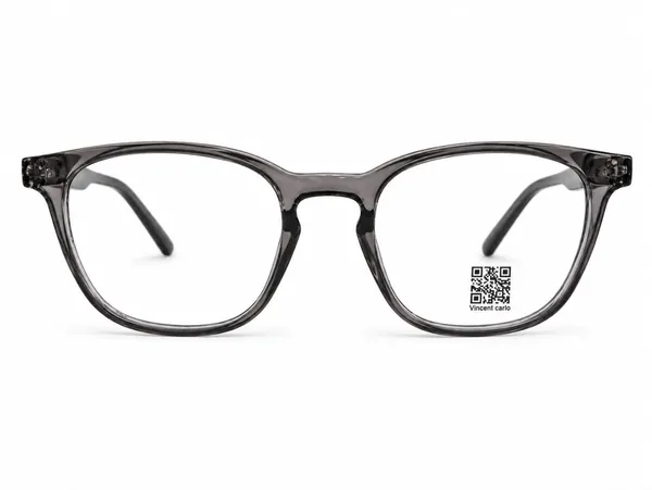 Black_Plastic_Full_Rim_Rectangular_Eyeglasses_For_Unisex