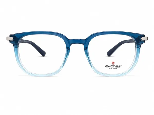 Blue_Plastic_Rectangular_Eyeglasses_For_Unisex