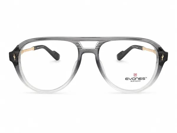 Grey_Plastic_Aviator_Blue_Light_Glasses_For_Unisex