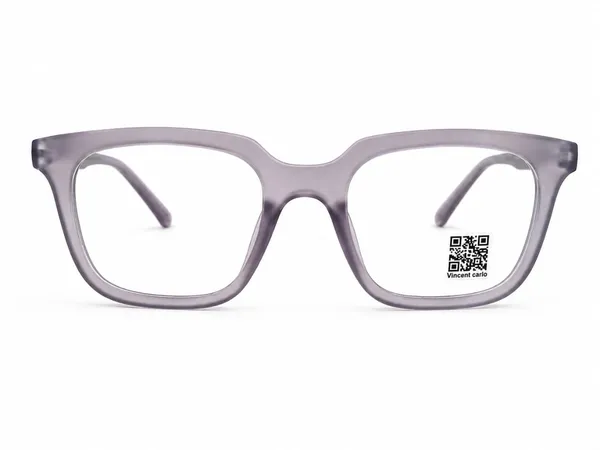 Grey_Plastic_Full_Rim_Rectangular_Eyeglasses_For_Unisex