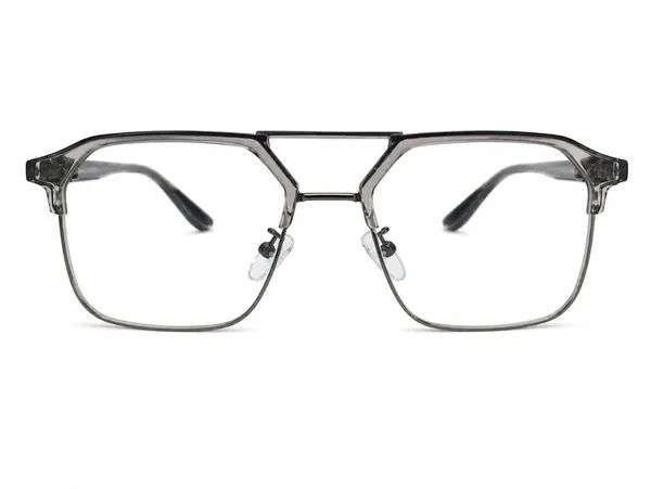 Black_Plastic_Rectangular_Eyeglasses_For_Unisex