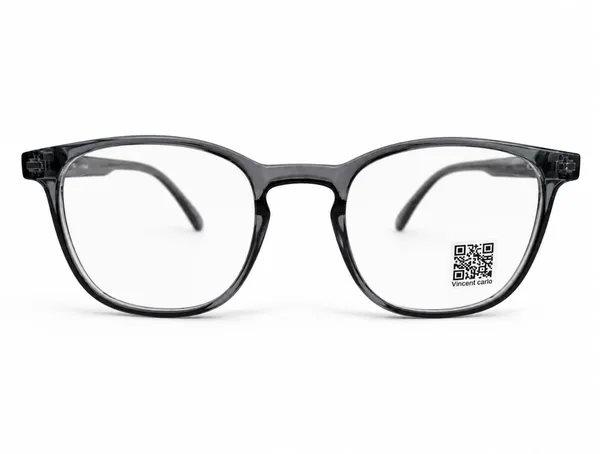 Black_Plastic_Full_Rim_Rectangular_Eyeglasses_For_Unisex