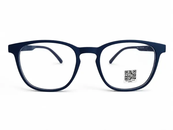 Blue_Metal_Full_Rim_Rectangular_Eyeglasses_For_Unisex