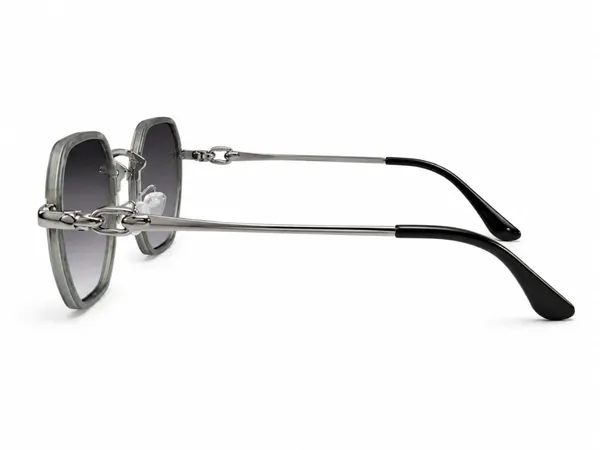 Silver_Metal_Round_Frame_Sunglasses_For_Unisex