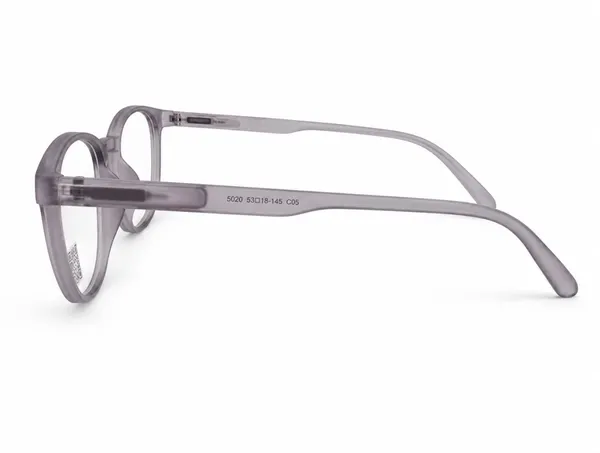 Grey_Plastic_Full_Rim_Rectangular_Eyeglasses_For_Unisex