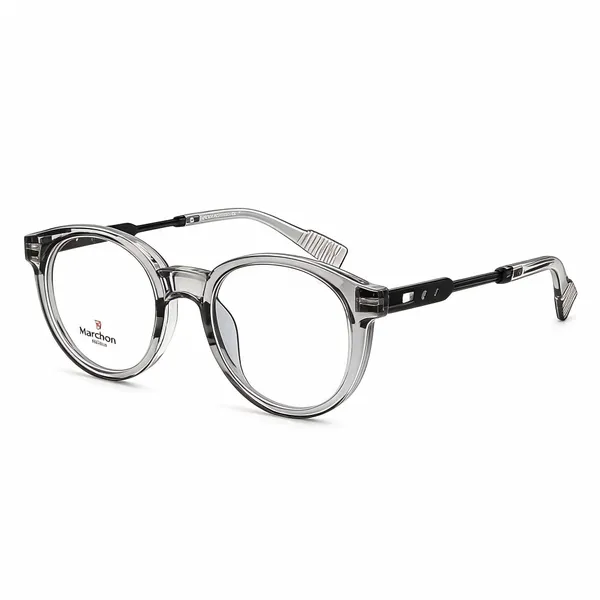 Clear_Plastic_Round_Full_Rim_Eyeglasses_For_Unisex