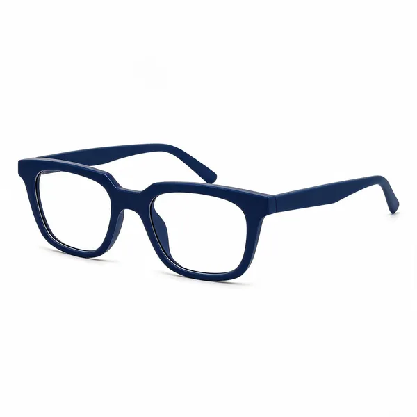 Navy_Plastic_Full_Rim_Rectangular_Eyeglass_Frame_For_Unisex