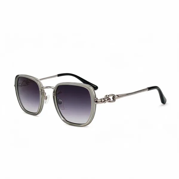 Silver_Metal_Round_Tinted_Sunglasses_For_Unisex