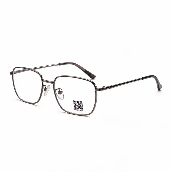 Brown_Metal_Rectangular_Eyeglasses_For_Unisex