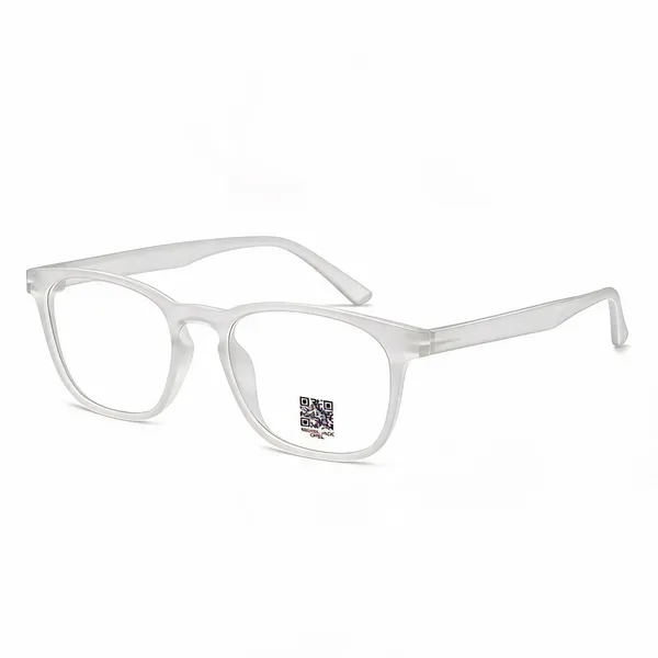 Clear_Plastic_Full_Rim_Rectangular_Eyeglasses_For_Unisex