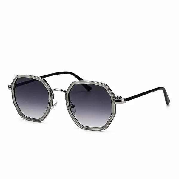 Grey_Metal_Geometric_Gradient_Sunglasses_For_Unisex